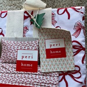 Red Bow Pattern Bedding Sheets